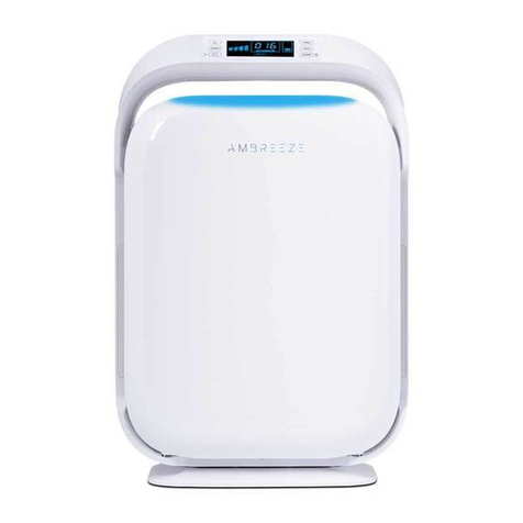 Amway Ambreeze User's manual & warranty information