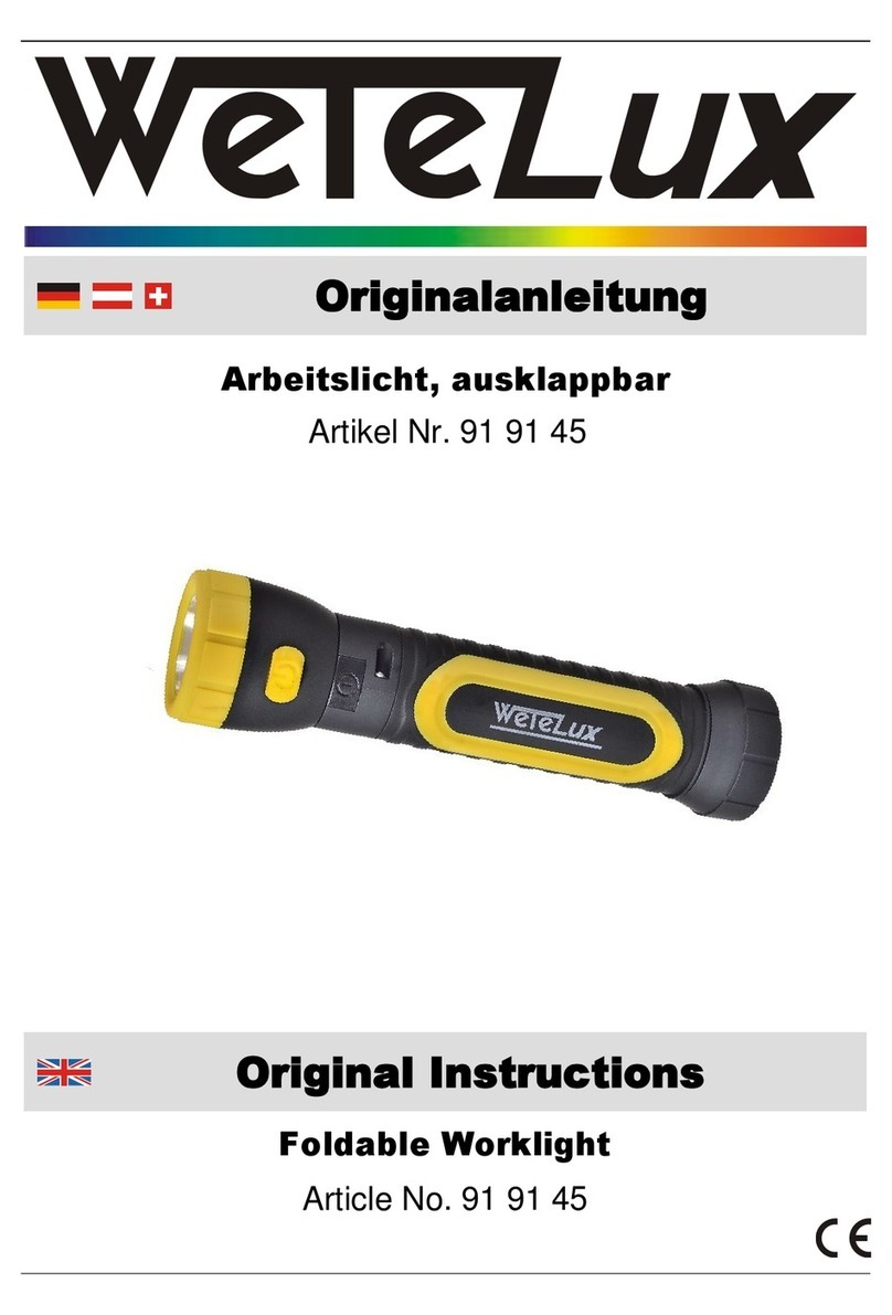 Wetelux 91 91 45 User manual