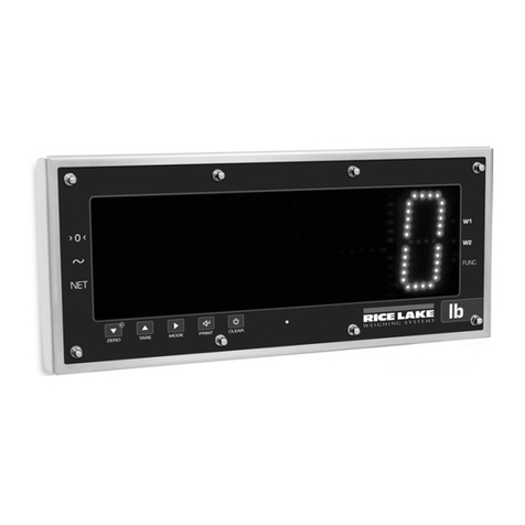 Rice Lake LaserLT-60 User manual