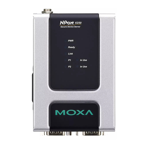 Moxa Technologies NPort 6250 Series User manual