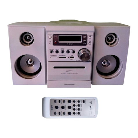 AEG MC 4409 CD/MP3 Technical specifications AEG MC 4409 CD/MP3 Technical specifications