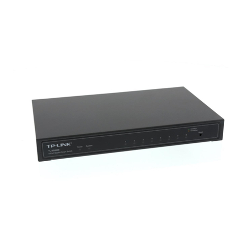 TP-Link JetStream TL-SG2008 User manual TP-Link JetStream TL-SG2008 User manual