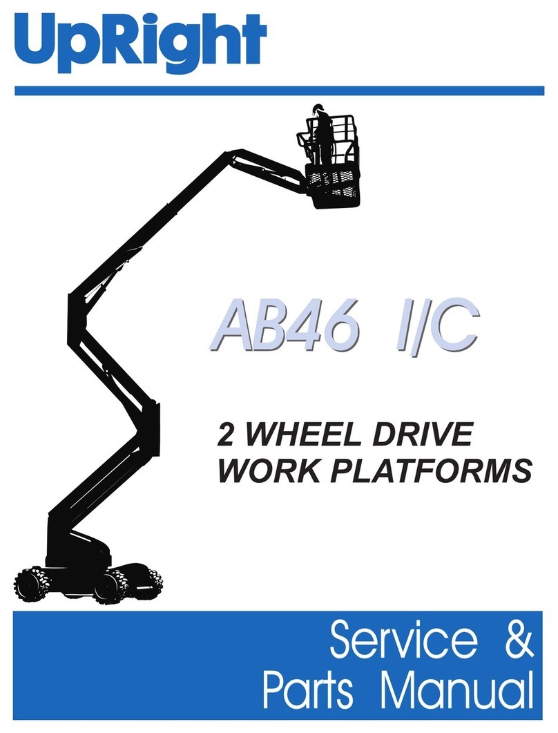 Upright AB46 I Service & parts manual Upright AB46 I Service & parts manual