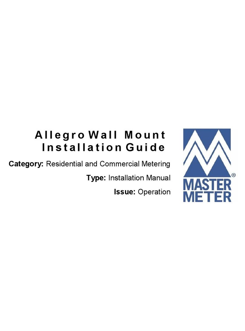 Master Meter Allegro installation guide