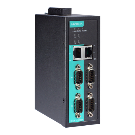 Moxa Technologies NPort IA5450A User manual