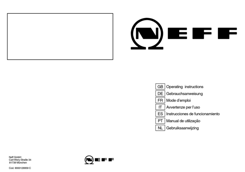 NEFF T2346W1 User manual