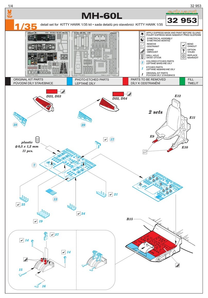 Eduard MH-60L quick start guide