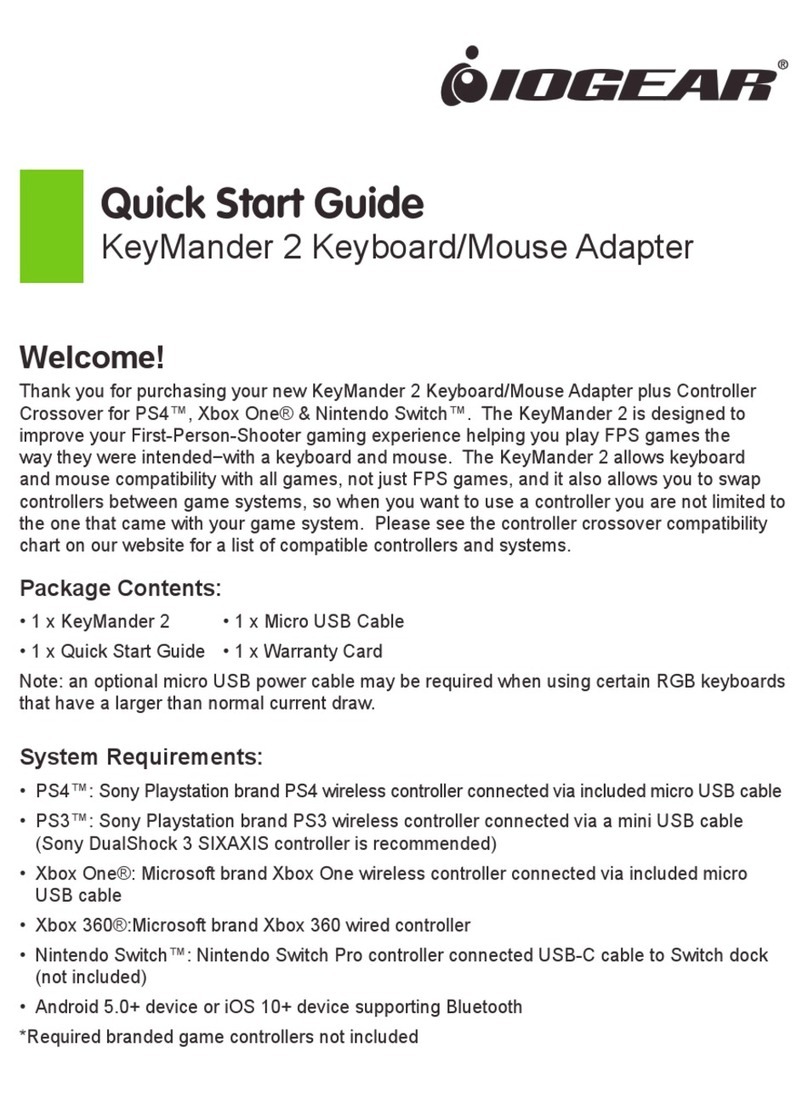 IOGear KeyMander 2 quick start guide