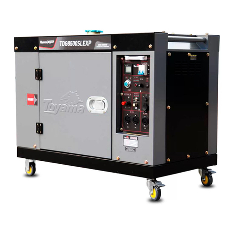 Toyama TDG7000SEXP User manual