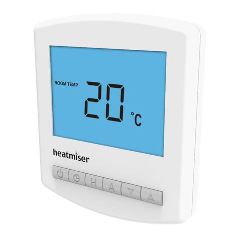 Heatmiser DT-W User manual Heatmiser DT-W User manual
