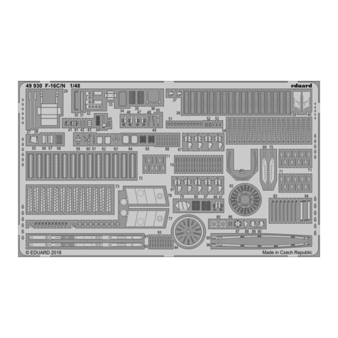 Eduard F-16C/N quick start guide