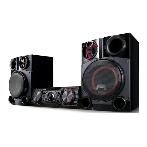LG CM8360 Specification sheet