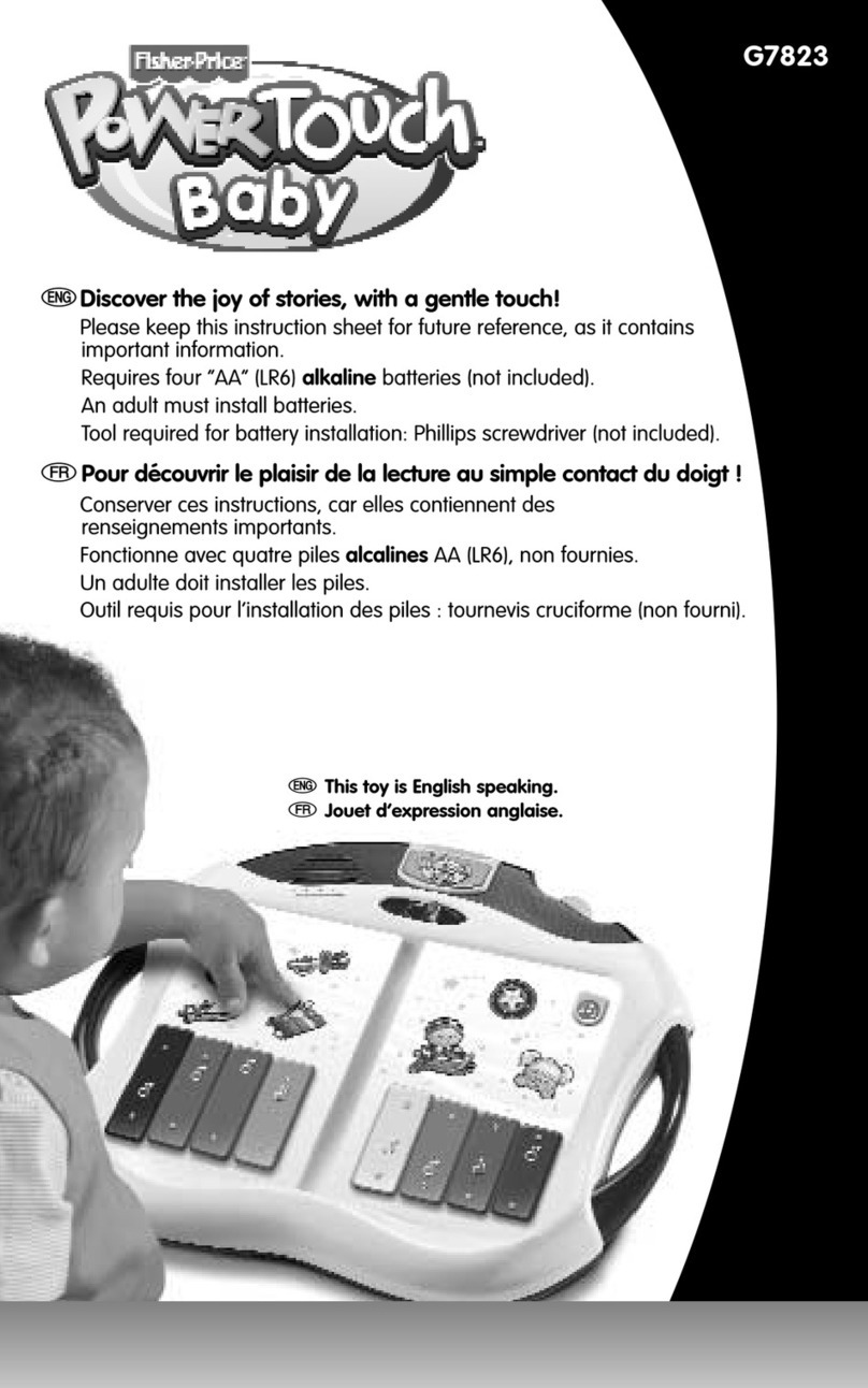 Fisher-Price G7823 User manual