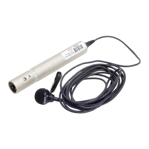 Sony ECM-55B User manual Sony ECM-55B User manual