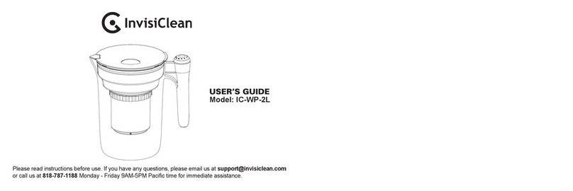 INVISICLEAN IC-WP-2L user guide