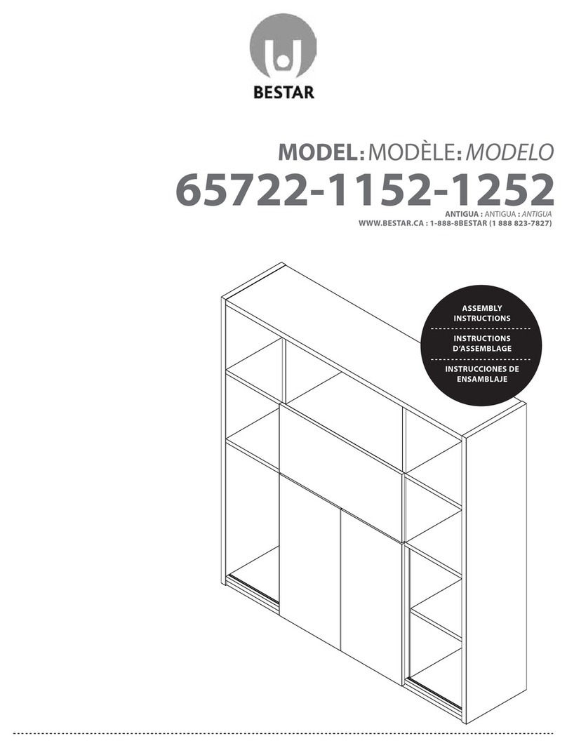 Bestar 65722 Assembly instructions