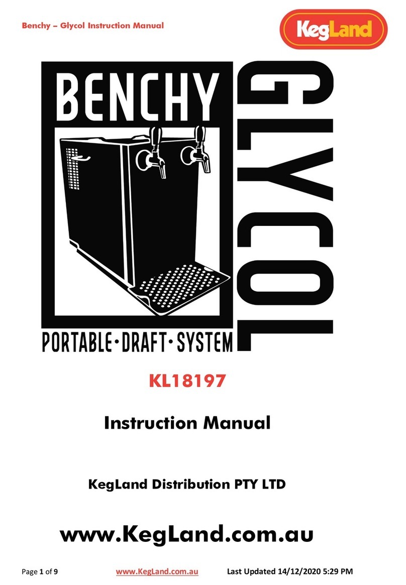 KegLand Benchy - Glycol instruction manual