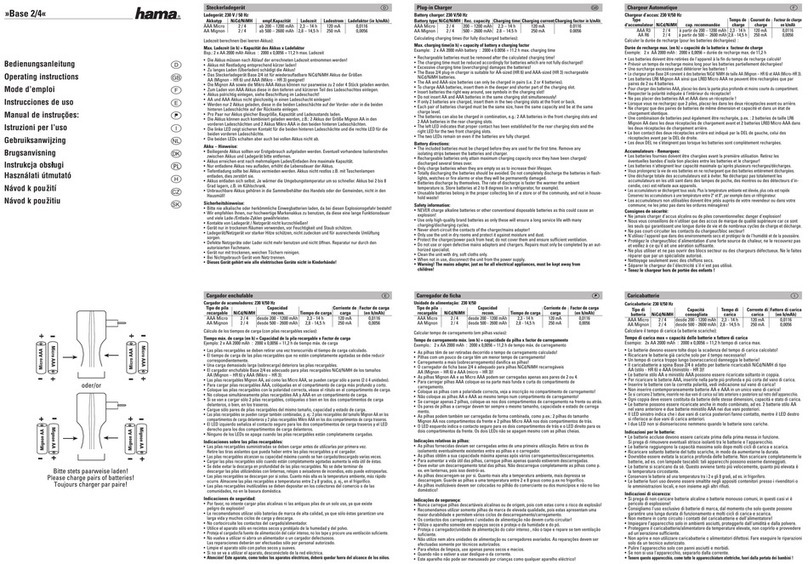 Hama AAA Micro operating instructions