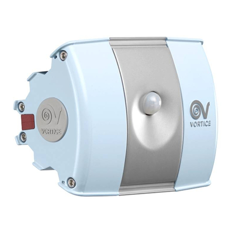 Vortice PIR SYSTEM Instruction booklet