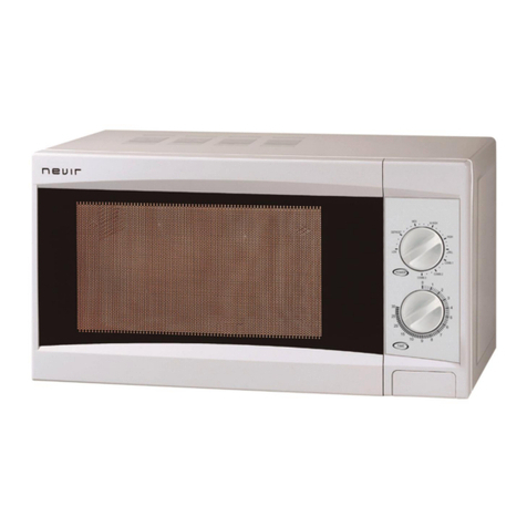 Nevir NVR-6123MG User manual