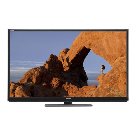 Sharp AQUOS LC-60LE745U User manual