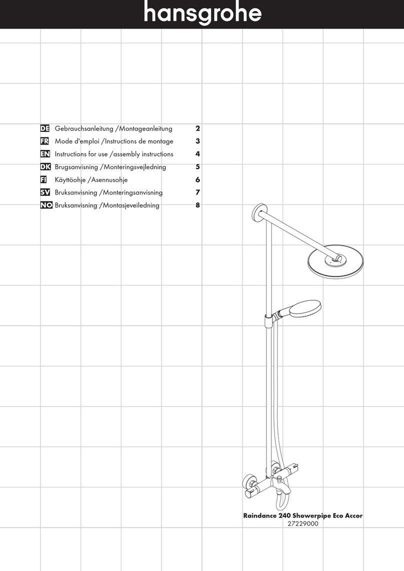 Hans Grohe Raindance 240 Eco Accor 27229000 Manual Hans Grohe Raindance 240 Eco Accor 27229000 Manual