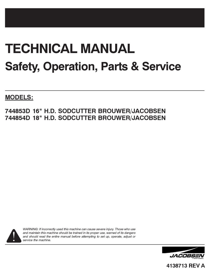 Jacobsen 744853D Technical manual