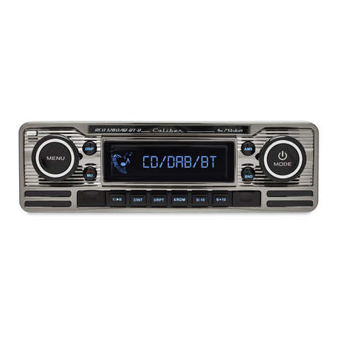 Caliber RMD 120DAB-BT-B User manual