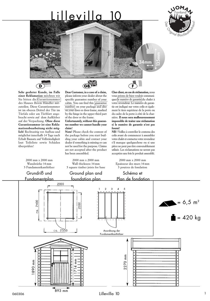 Luoman lillevilla 10 User manual