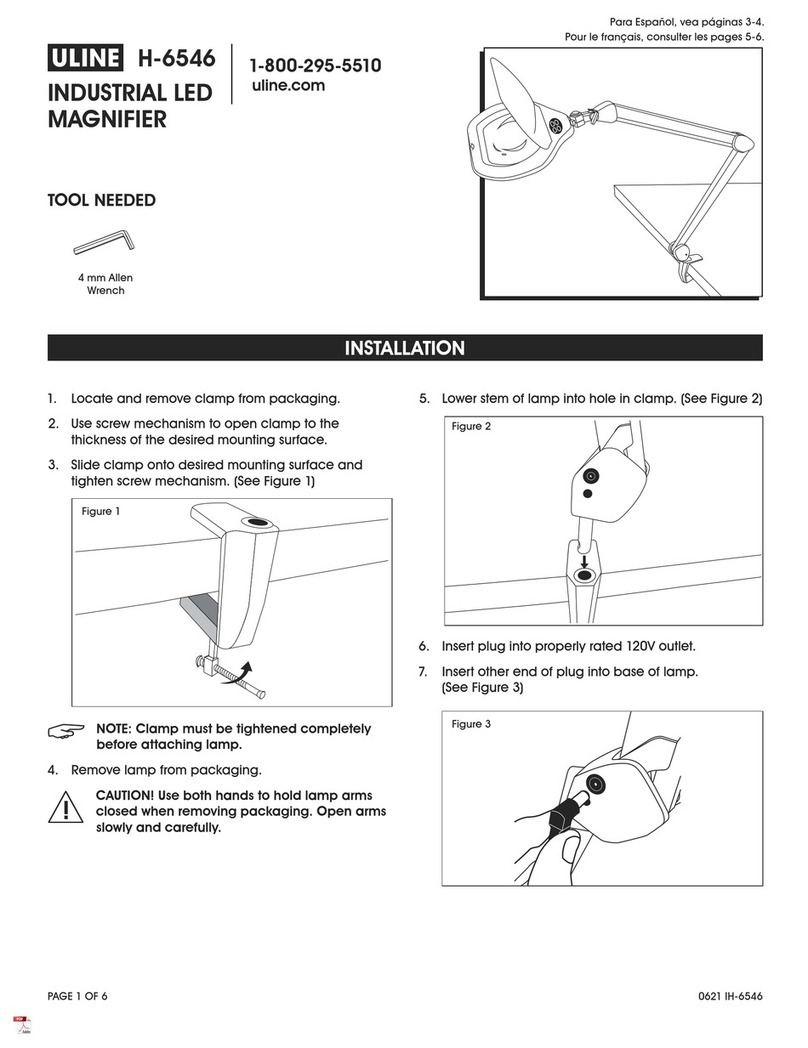 U-Line H-6546 quick start guide