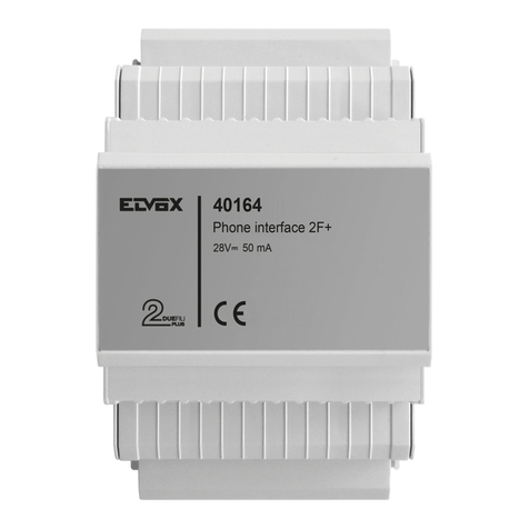 Vimar Elvox 40164 quick guide