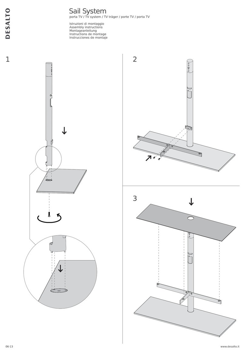 Desalto Sail System Assembly instructions