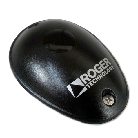 Roger Technology R90/F4ES Instructions for the installer