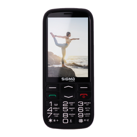 Sigma mobile Comfort 50 CF211 User manual