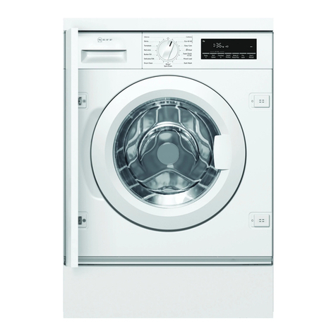 NEFF W544BX1GB Operating and maintenance instructions