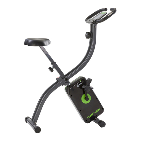Tunturi B20 Upright X-Bike User manual