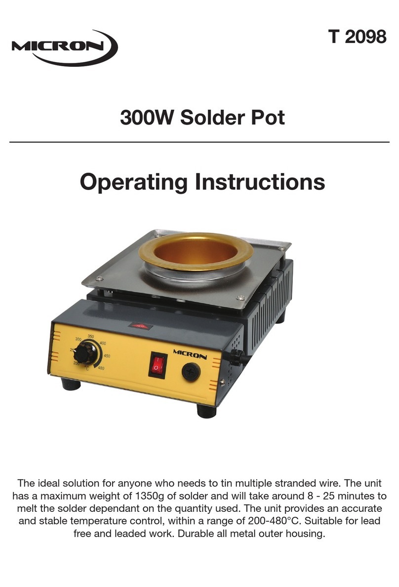 Micron 300W operating instructions