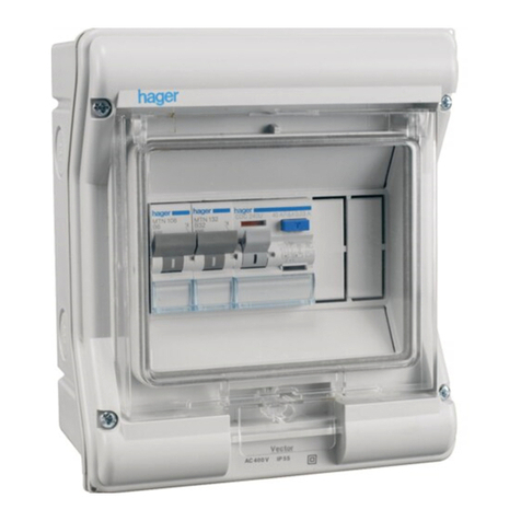 hager VE24AH User manual