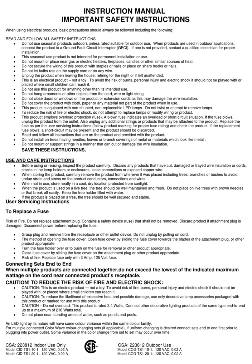 Olis CID-TS1-10-1 instruction manual