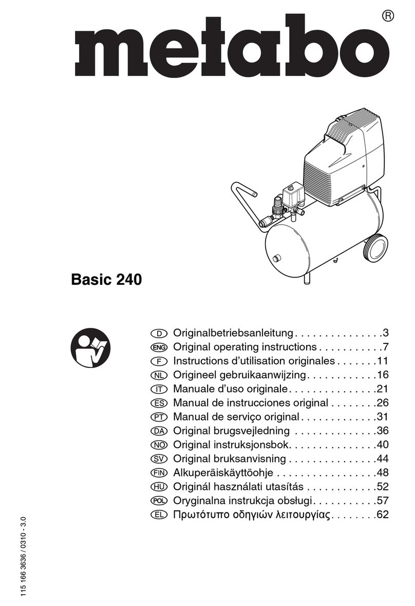 Metabo Basic 240 Original operating instructions