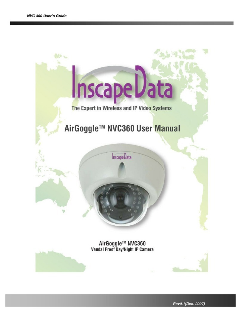 Inscape Data AirGoogle NVC360 User manual