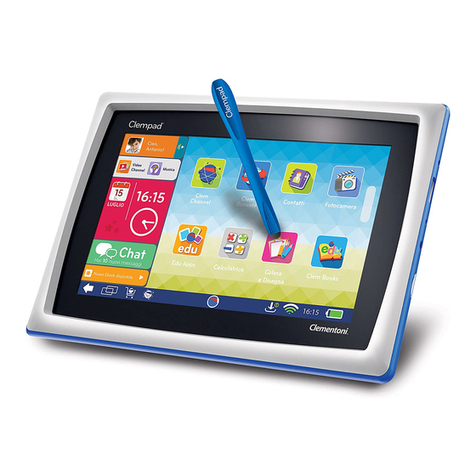 Clementoni Clempad 4.4 user guide