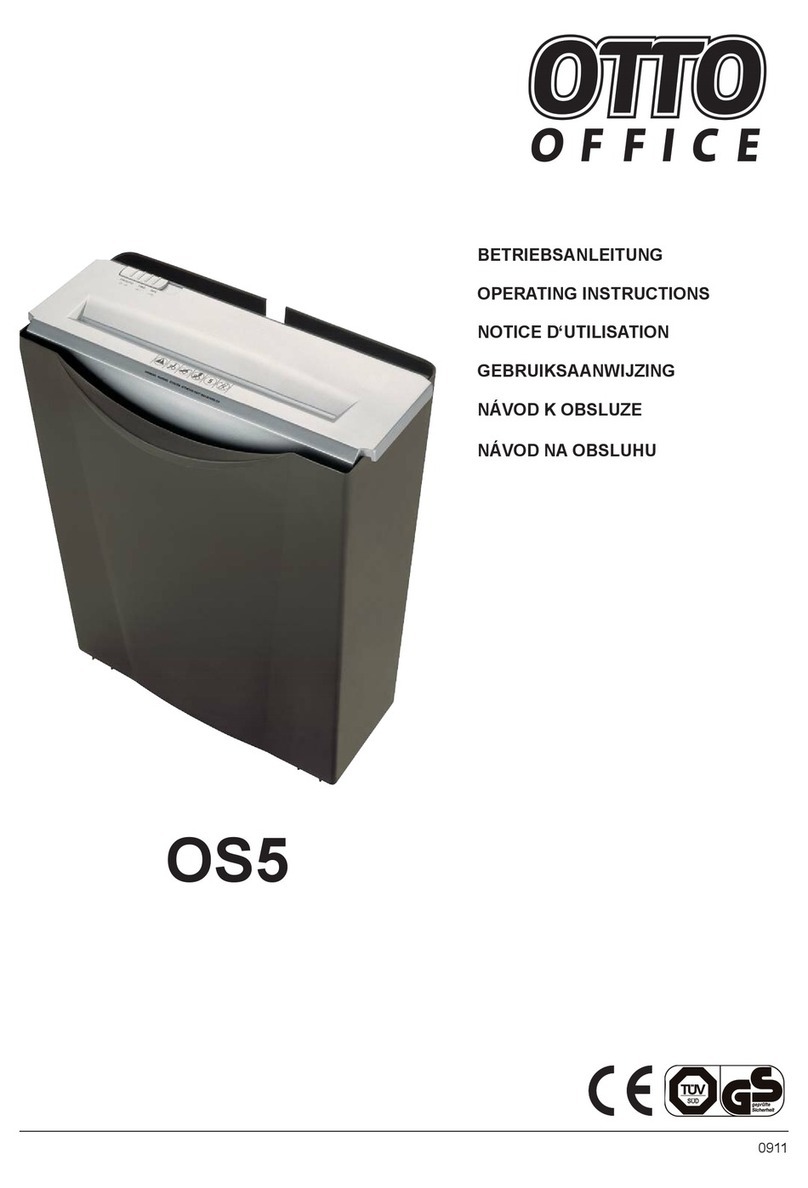 Otto Office OS5 operating instructions