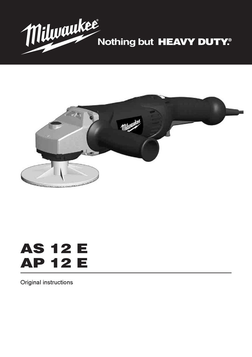 Milwaukee as12e Original instructions