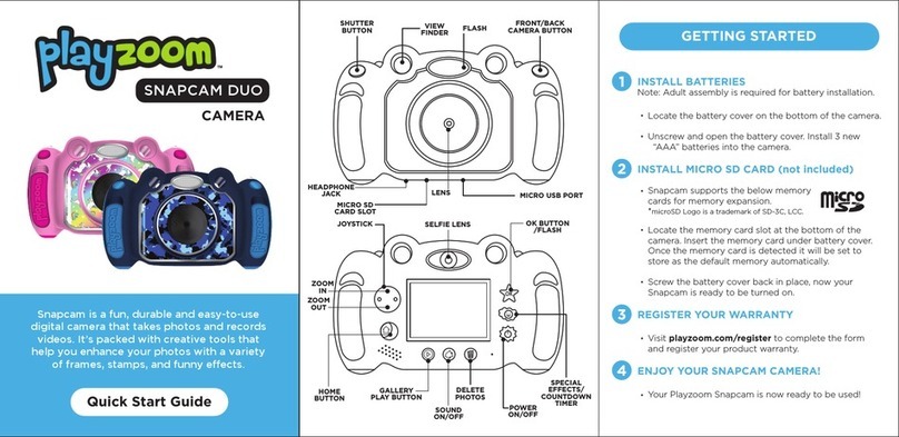 iTOUCH Playzoom Snapcam Duo quick start guide