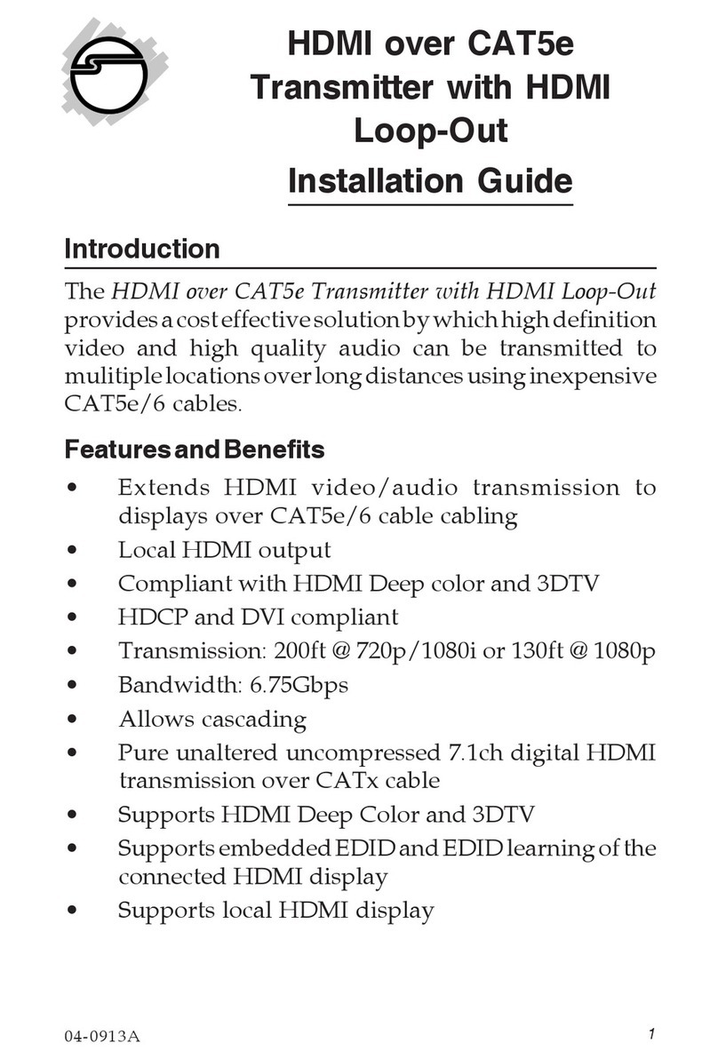SIIG CAT5e User manual