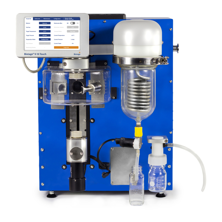 Biotage V-10 Touch User guide