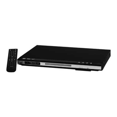 AEG DVD 4531 USB/CR Instruction manual & guarantee