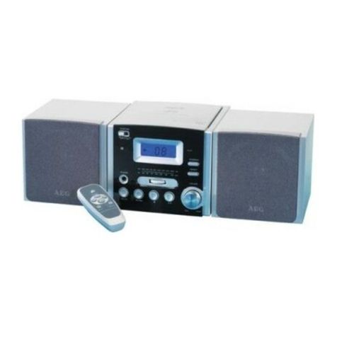 AEG MC 4410 CD/MP3 Technical specifications AEG MC 4410 CD/MP3 Technical specifications