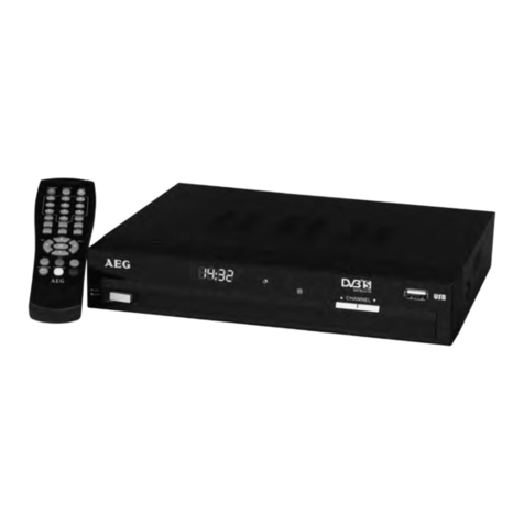 AEG DVB-S 4540 User manual